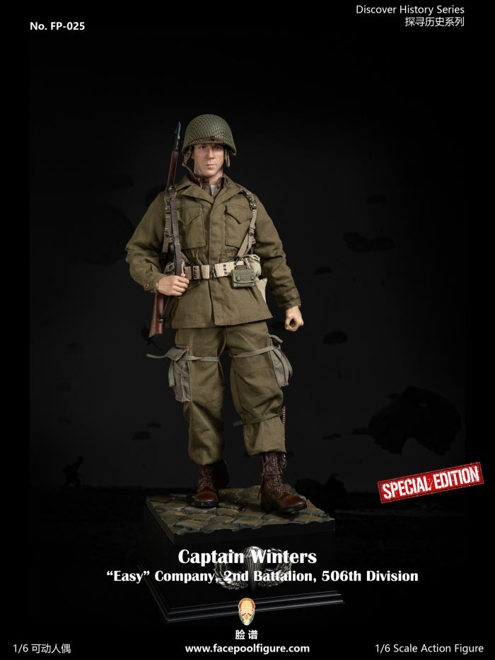 WWII US Airborne Division E Company Commander 1/6