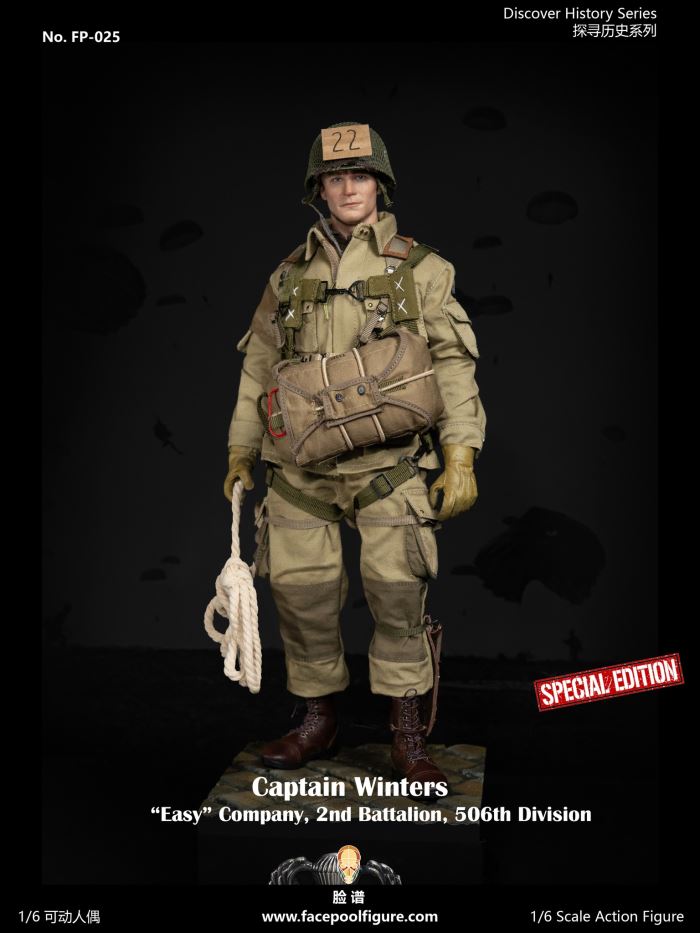 WWII US Airborne Division E Company Commander 1/6