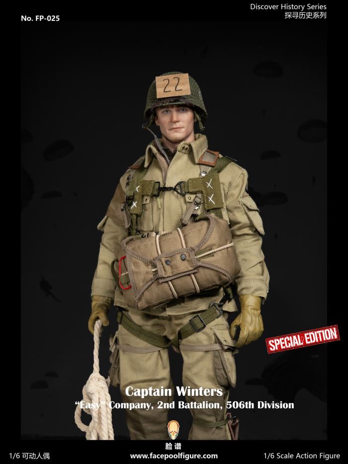 WWII US Airborne Division E Company Commander 1/6