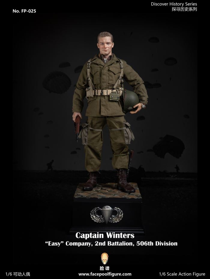 WWII US Airborne Division E Company Commander 1/6