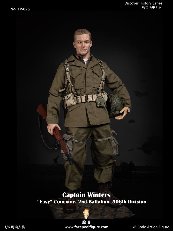 WWII US Airborne Division E Company Commander 1/6