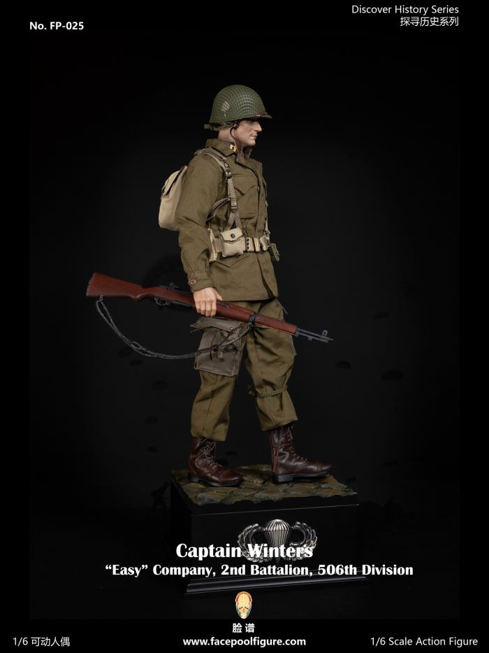 WWII US Airborne Division E Company Commander 1/6