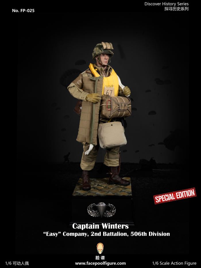 WWII US Airborne Division E Company Commander 1/6