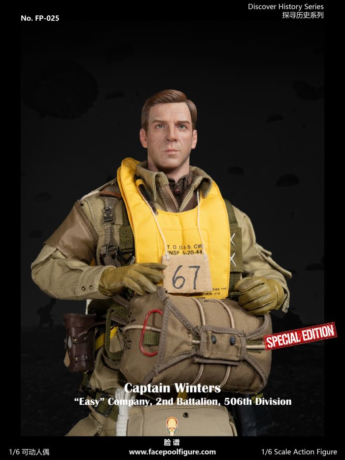 WWII US Airborne Division E Company Commander 1/6