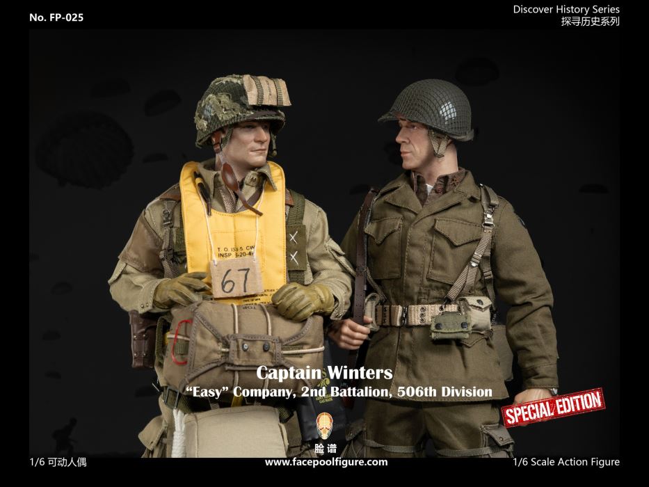 WWII US Airborne Division E Company Commander 1/6