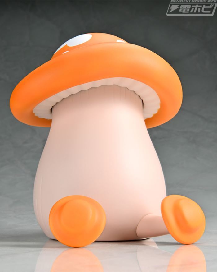 Soft Vinyl Walking Mushroom [Orange]