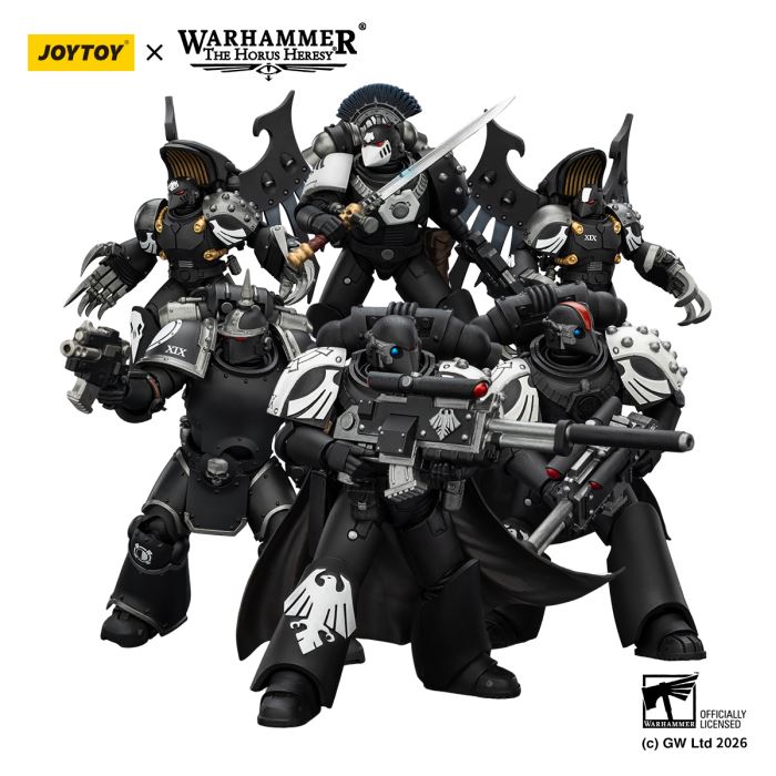 Raven Guard - Dark Fury/Shadow Sergeant/Mordes Member/Tactical Sergeant/Legion Soldier 1/18
