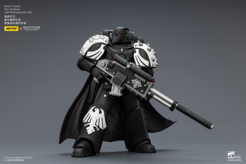 Raven Guard - Dark Fury/Shadow Sergeant/Mordes Member/Tactical Sergeant/Legion Soldier 1/18