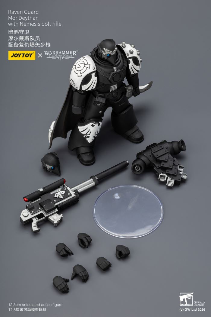 Raven Guard - Dark Fury/Shadow Sergeant/Mordes Member/Tactical Sergeant/Legion Soldier 1/18