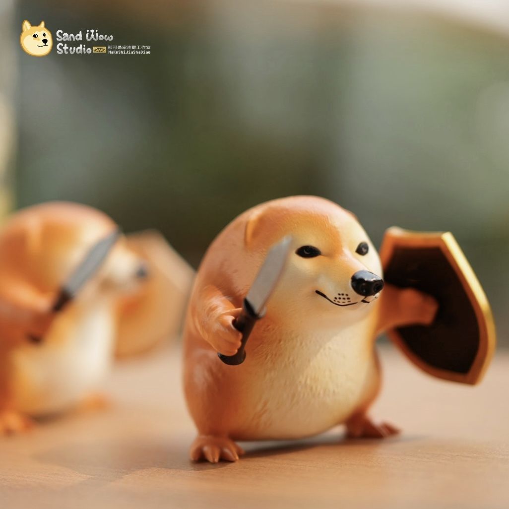 Silly Sword and Shield Dog