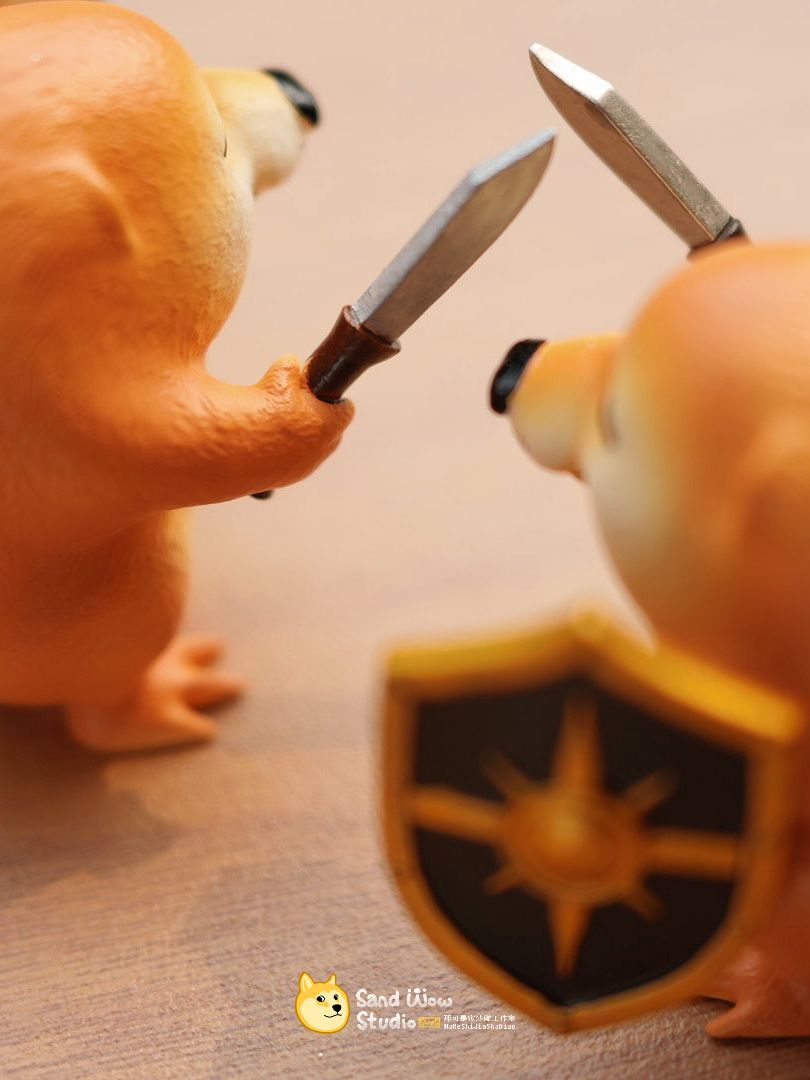 Silly Sword and Shield Dog