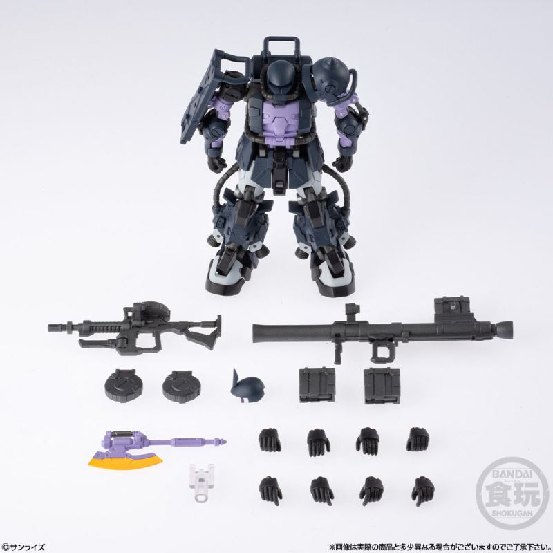 Gundam Artifact PRO High Mobility Zaku II (Black Tri-Stars Specification)