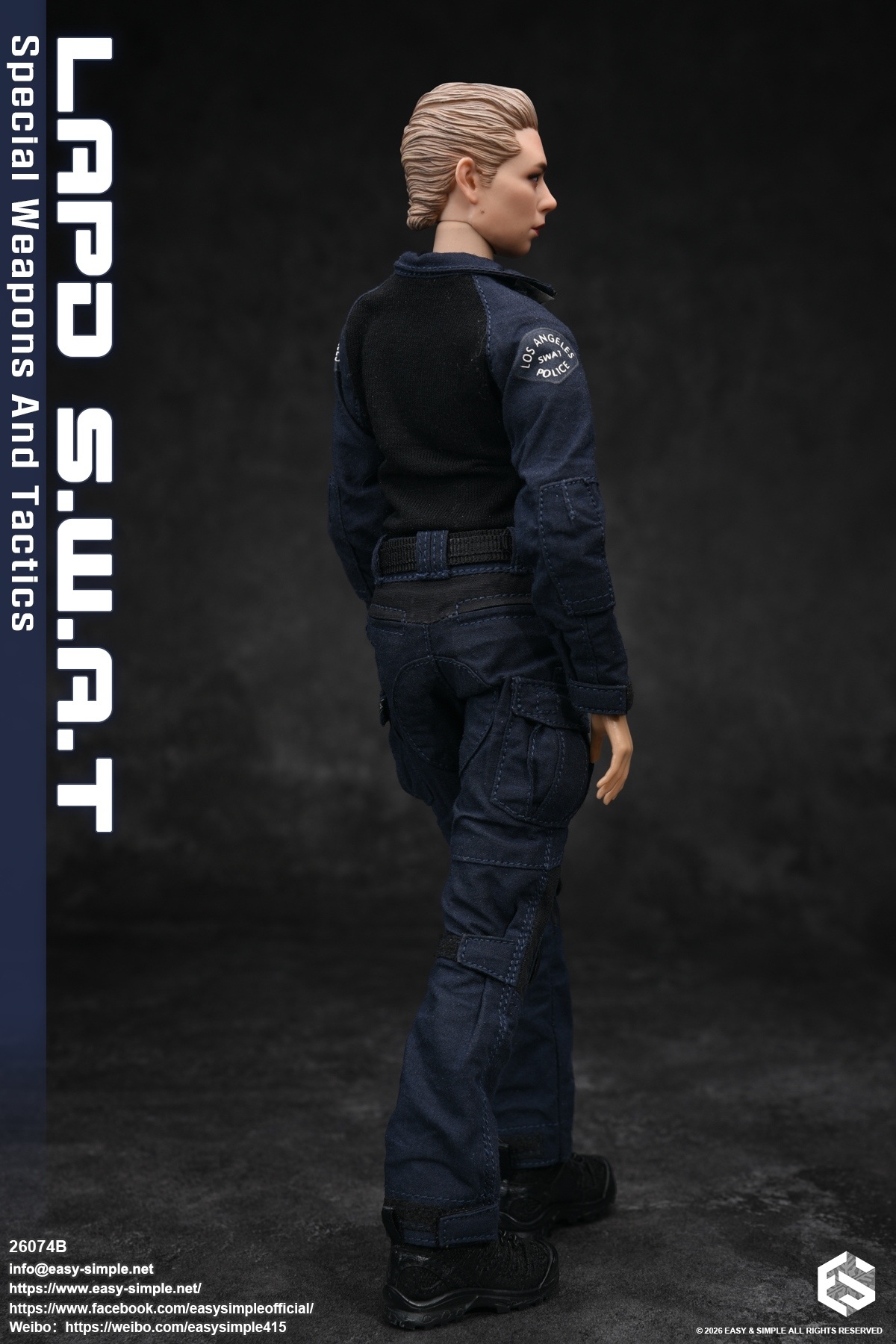 LAPD SWAT Female Team Member [Type B] 1/6