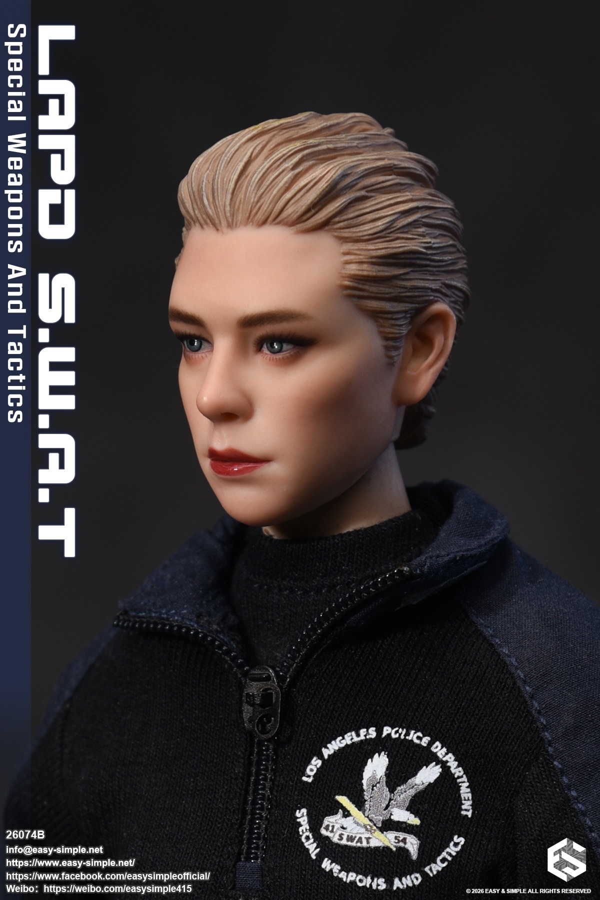 LAPD SWAT Female Team Member [Type B] 1/6