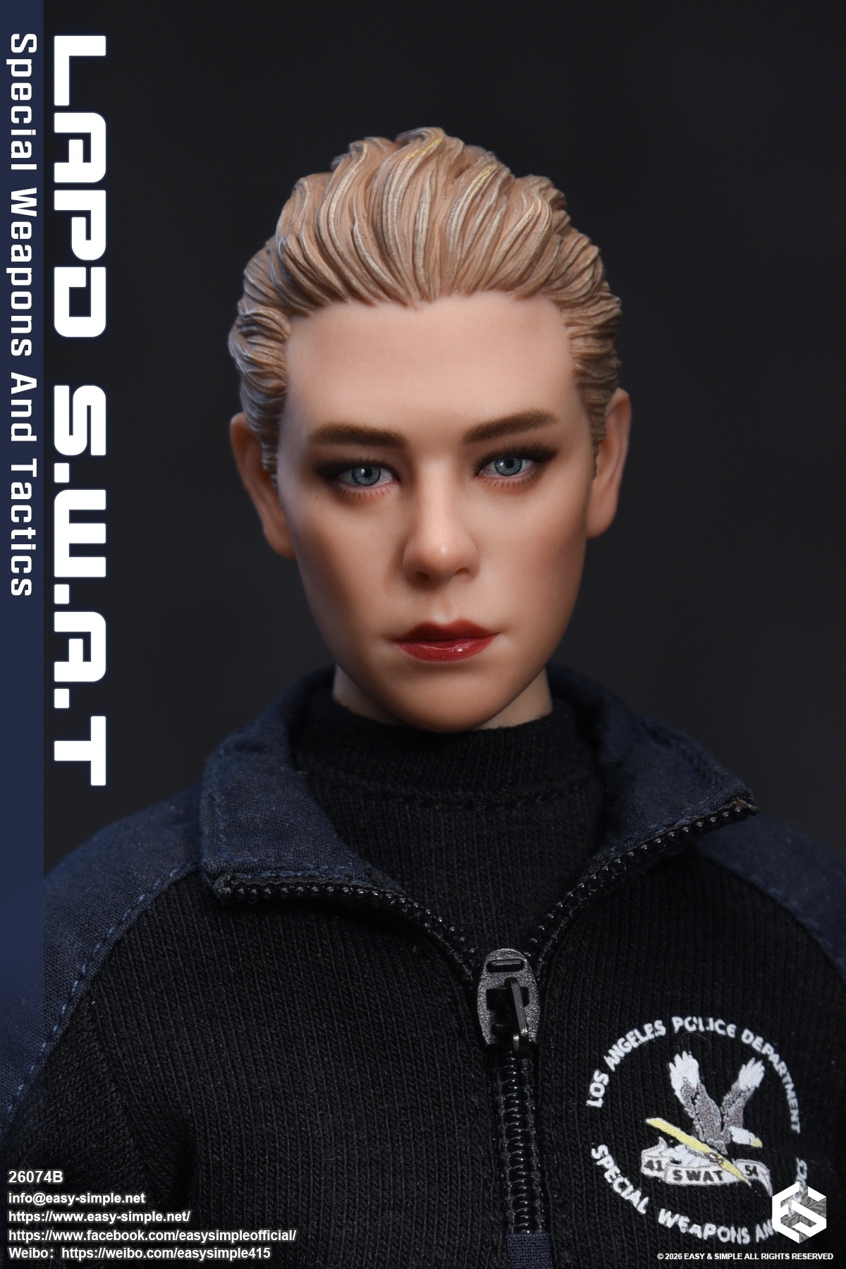 LAPD SWAT Female Team Member [Type B] 1/6