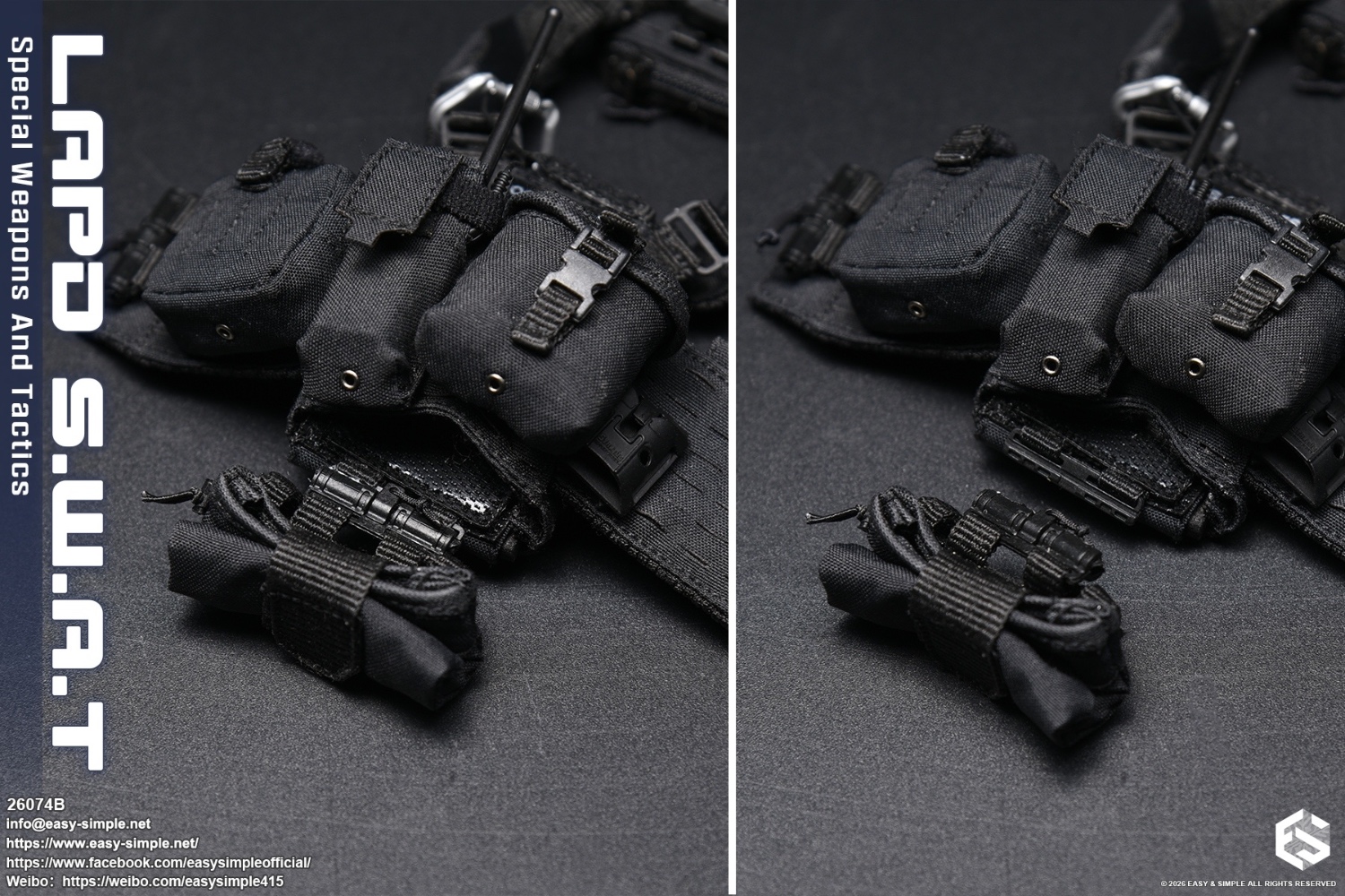 LAPD SWAT Female Team Member [Type B] 1/6