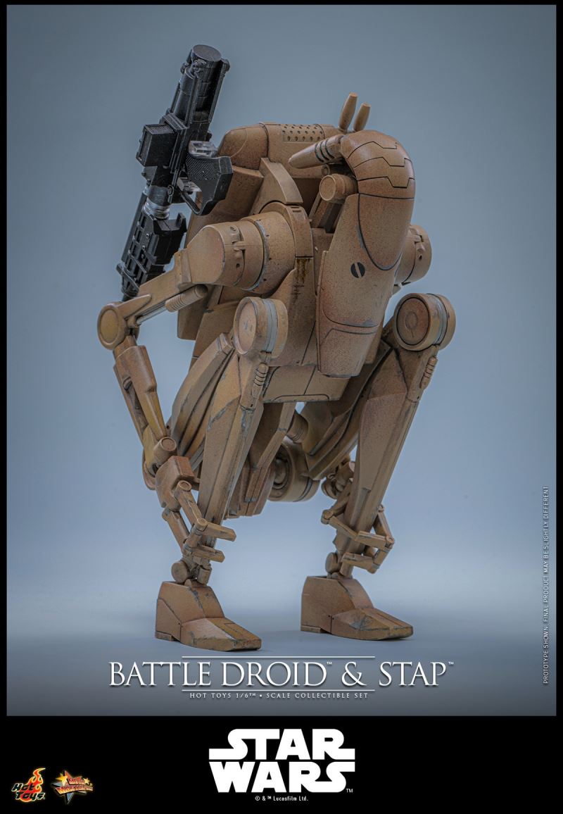 Star Wars: Episode I – The Phantom Menace - Battle Droid & STAP 1/6