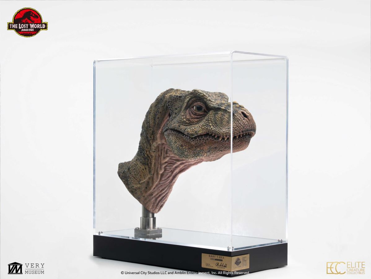 Junior T-rex Bust Prop (Jurassic Park : The Lost World)