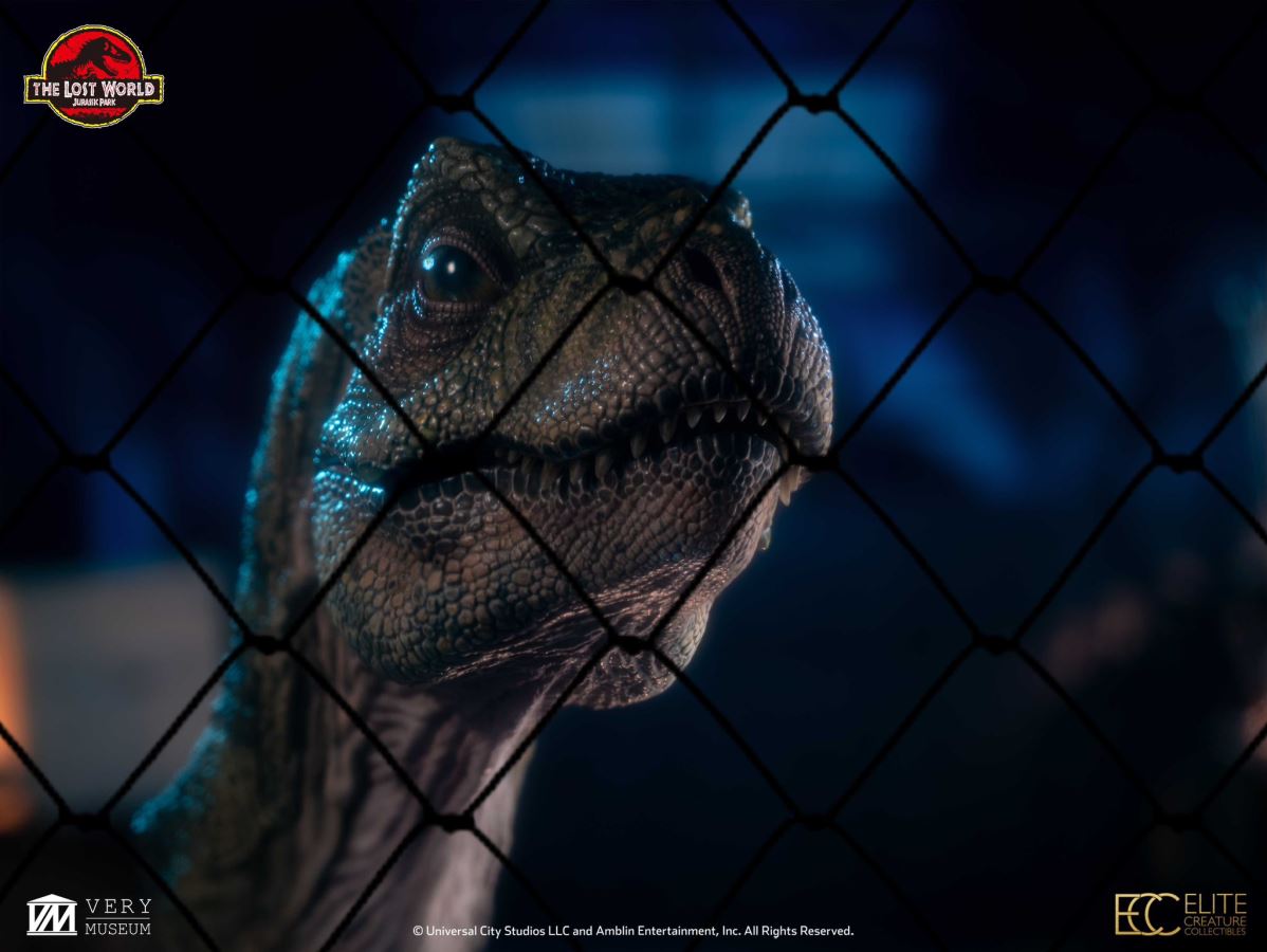 Junior T-rex Bust Prop (Jurassic Park : The Lost World)