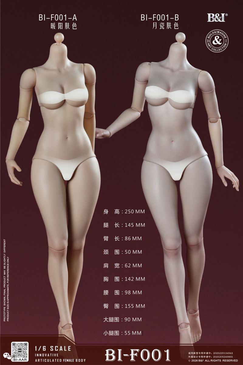 Innovative Articulated Female Body [BI-F001] 1/6