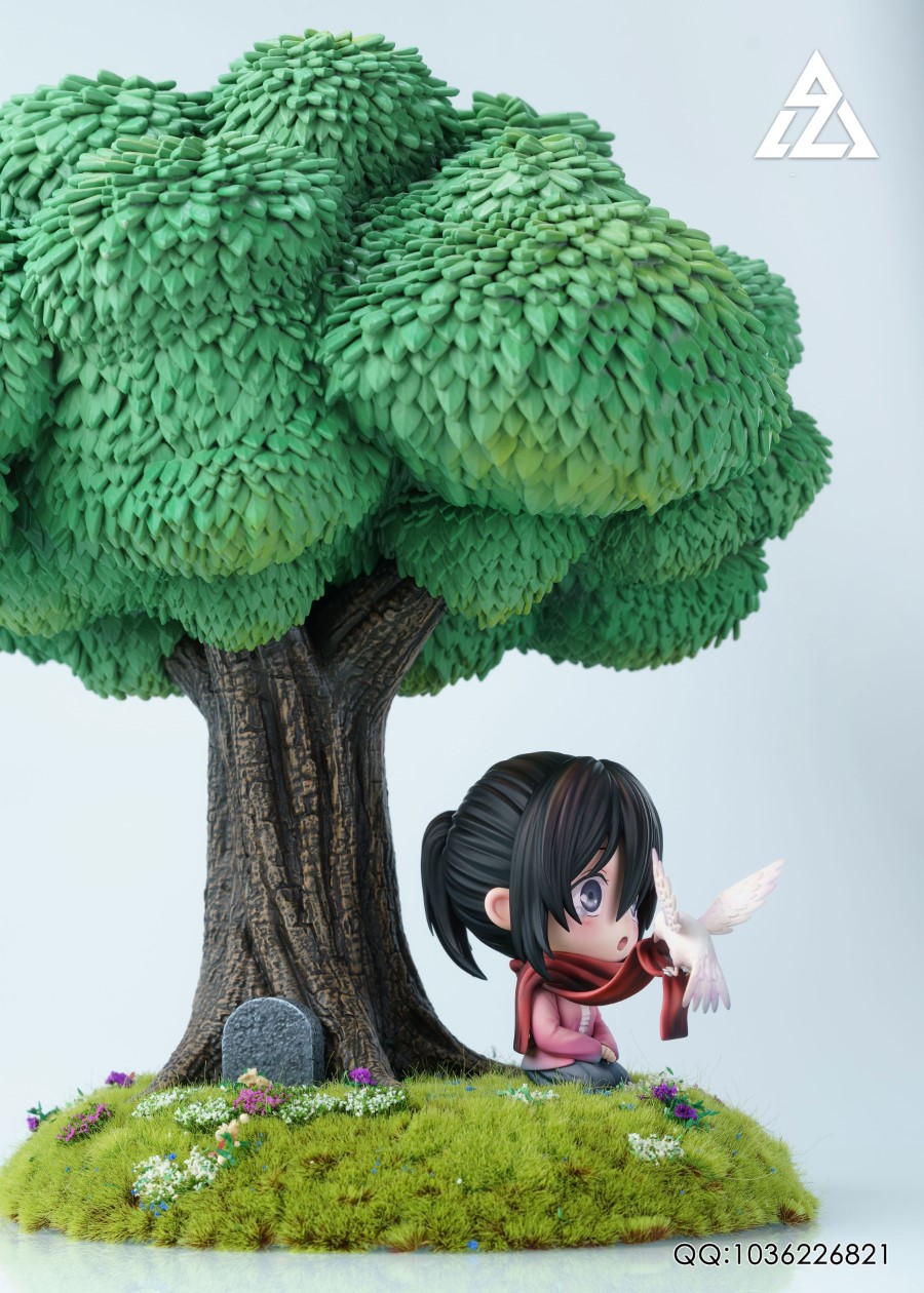 Mikasa Under the Tree - Attack On Titan