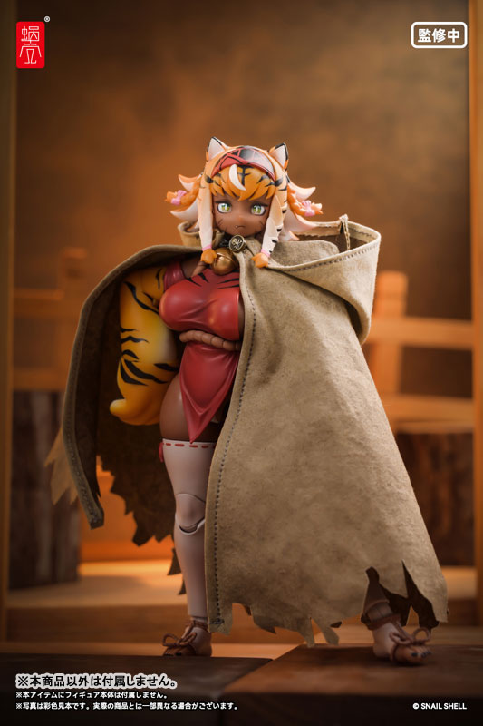 Weathering Cape w/Hood (Desert) M Size (DOLL ACCESSORY)