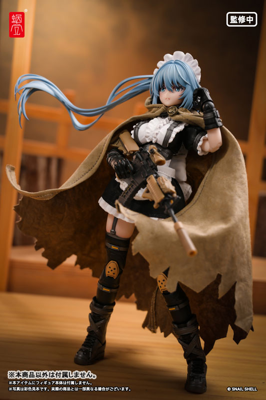 Weathering Cape w/Hood (Desert) S Size (DOLL ACCESSORY)