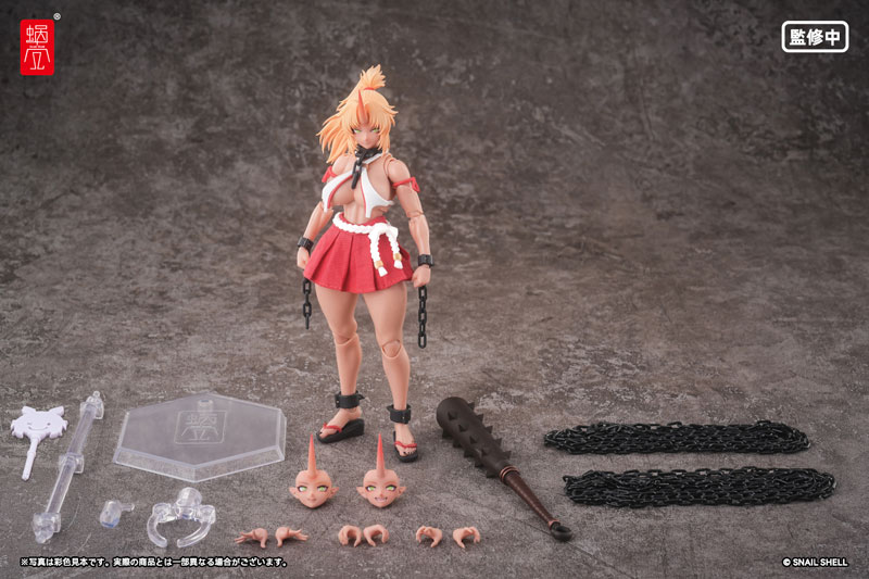 RPGEX-08 Oni Miko Second Daughter Momiji 1/12