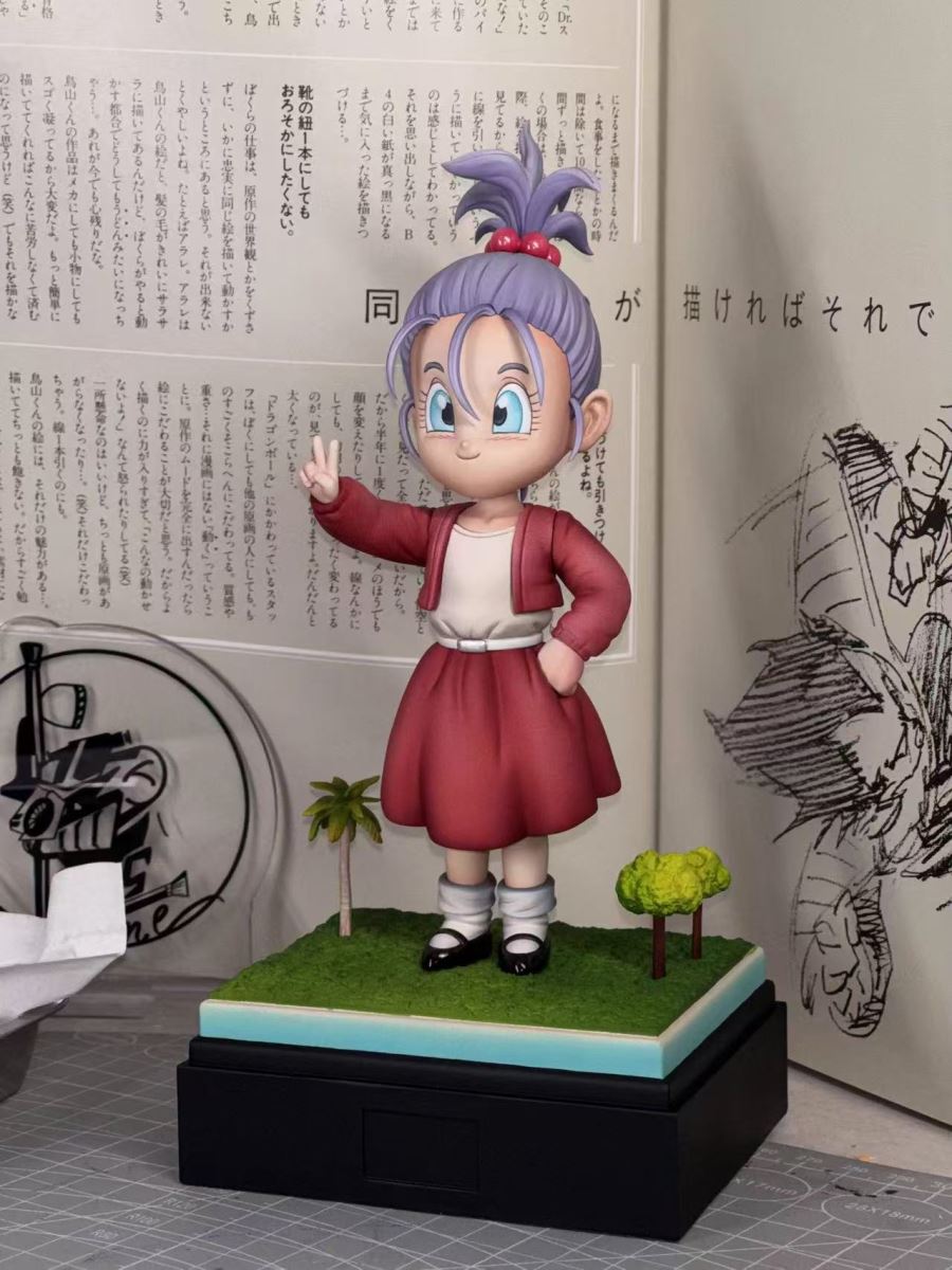 Father Vegeta and Daughter Bra - Dragon Ball