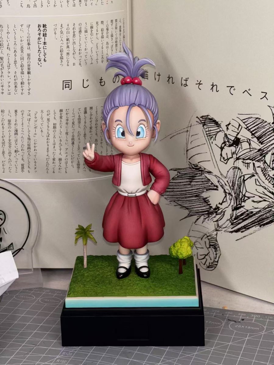 Father Vegeta and Daughter Bra - Dragon Ball