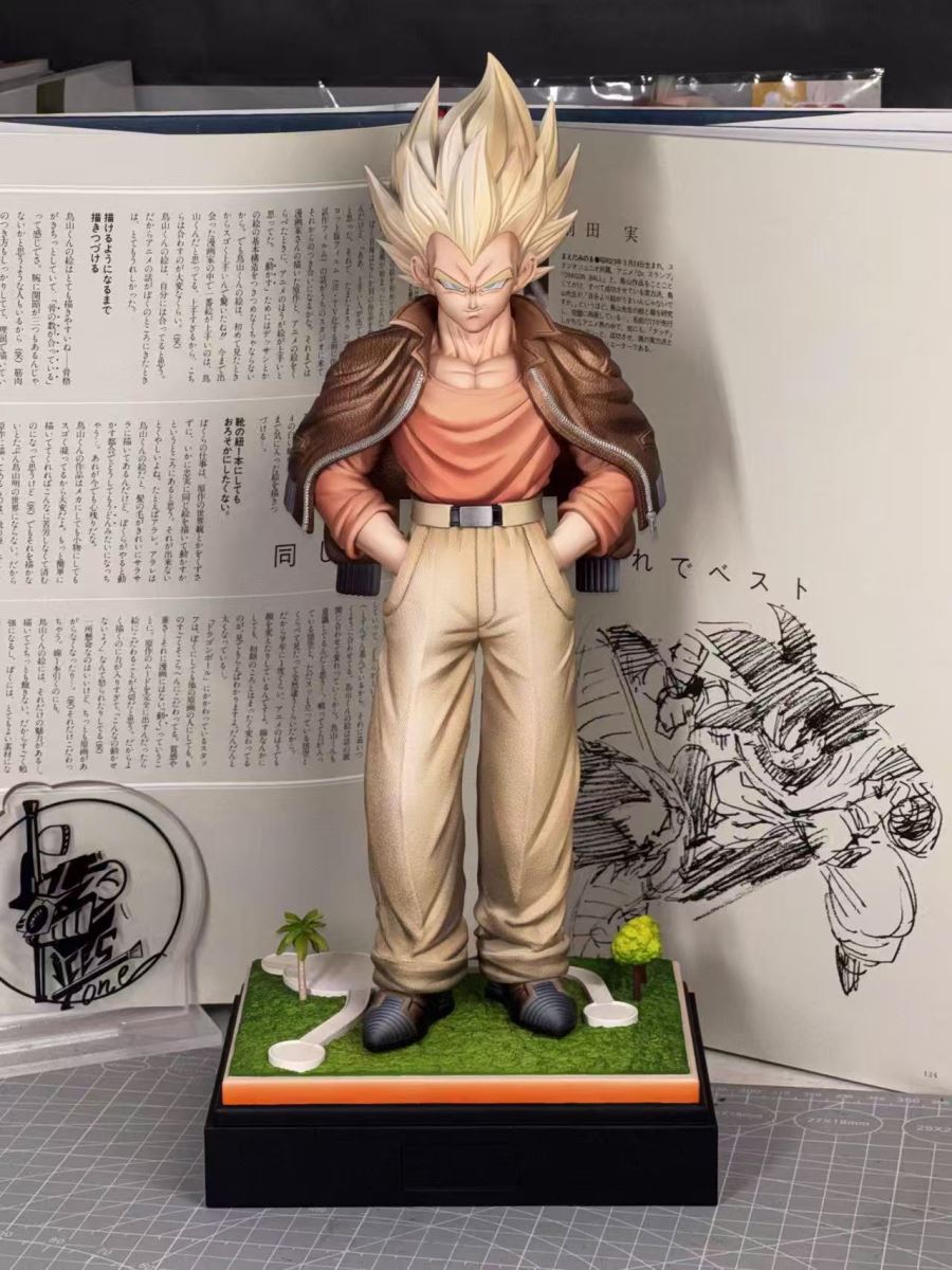 Father Vegeta and Daughter Bra - Dragon Ball