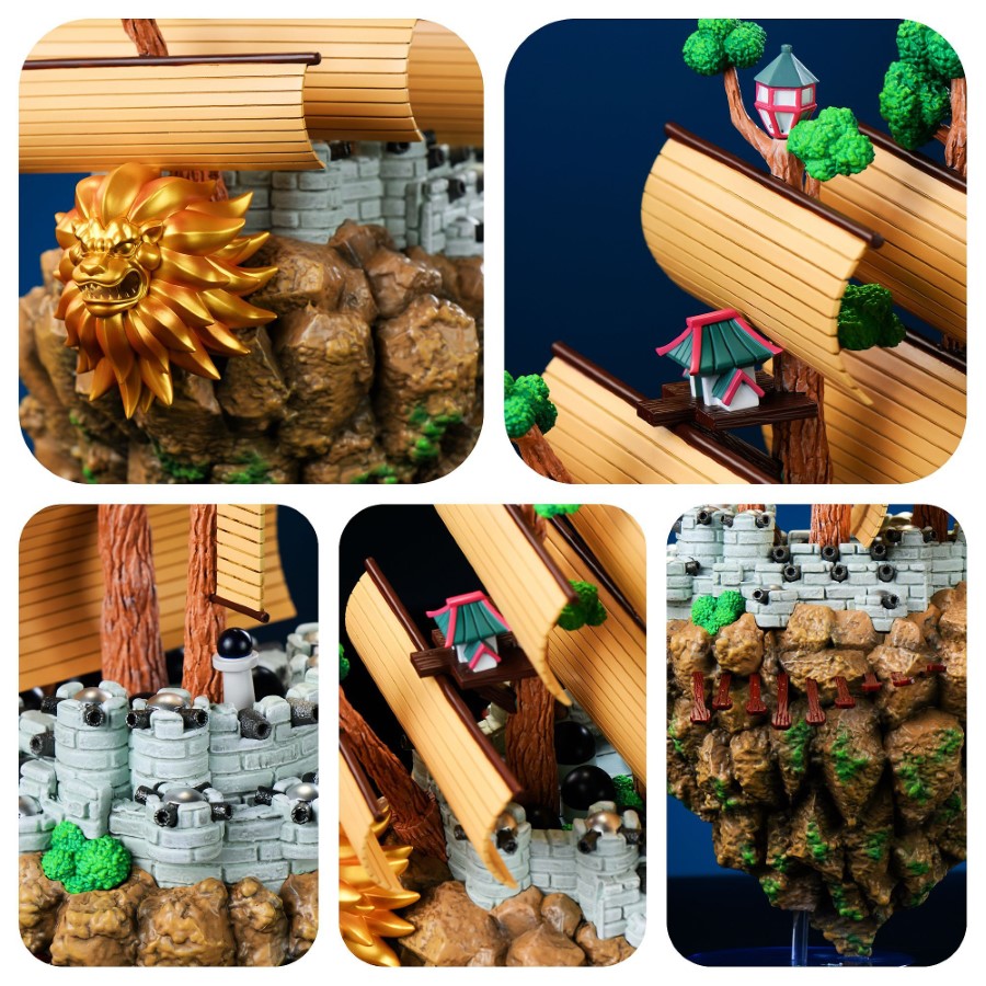 Golden Lion Pirate Ship - One Piece