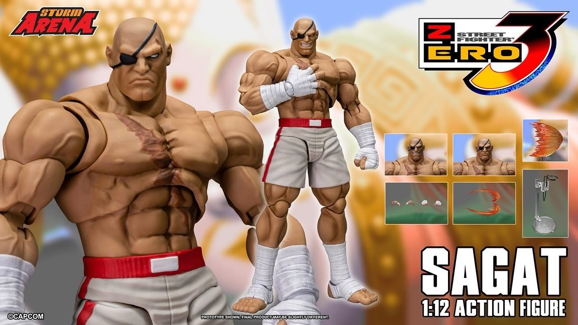 STREET FIGHTER ALPHA 3 SAGAT