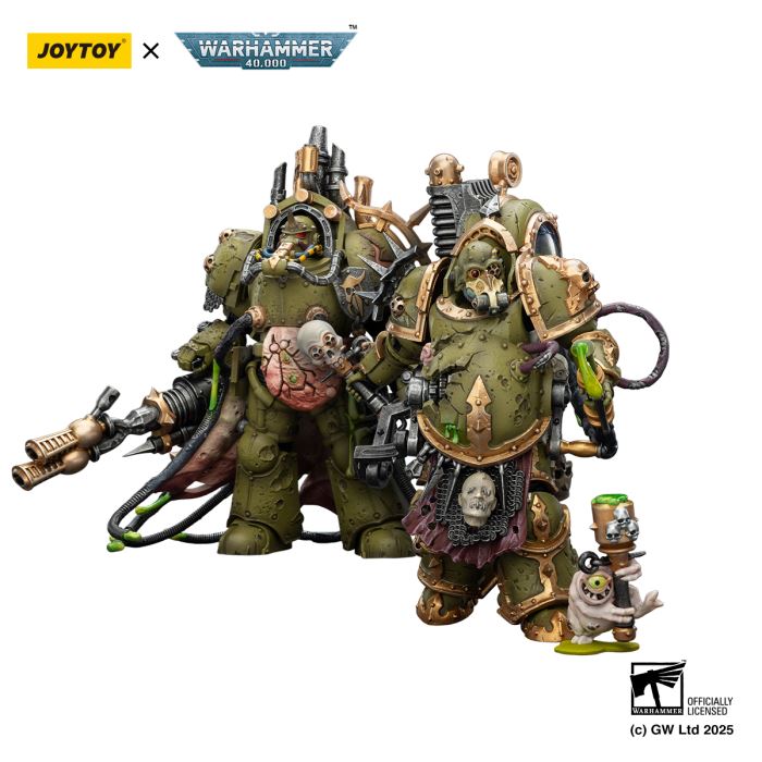 Warhammer - Death Guard Stink Pathogen & Virus Lord 1/18