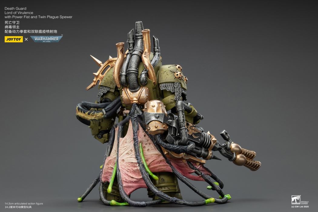 Warhammer - Death Guard Stink Pathogen & Virus Lord 1/18