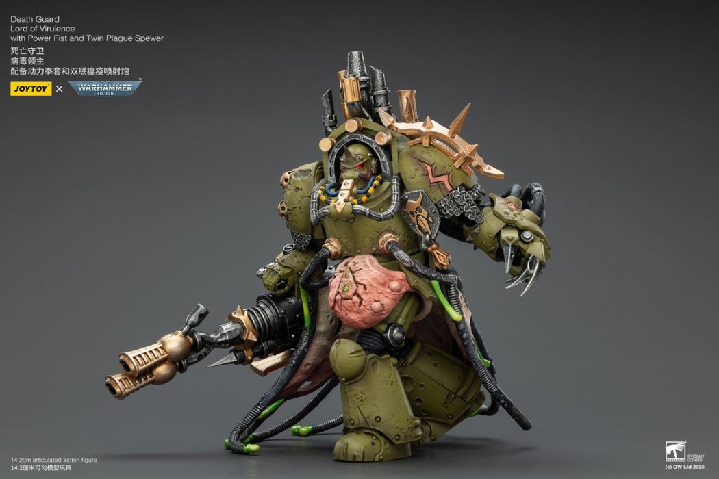 Warhammer - Death Guard Stink Pathogen & Virus Lord 1/18
