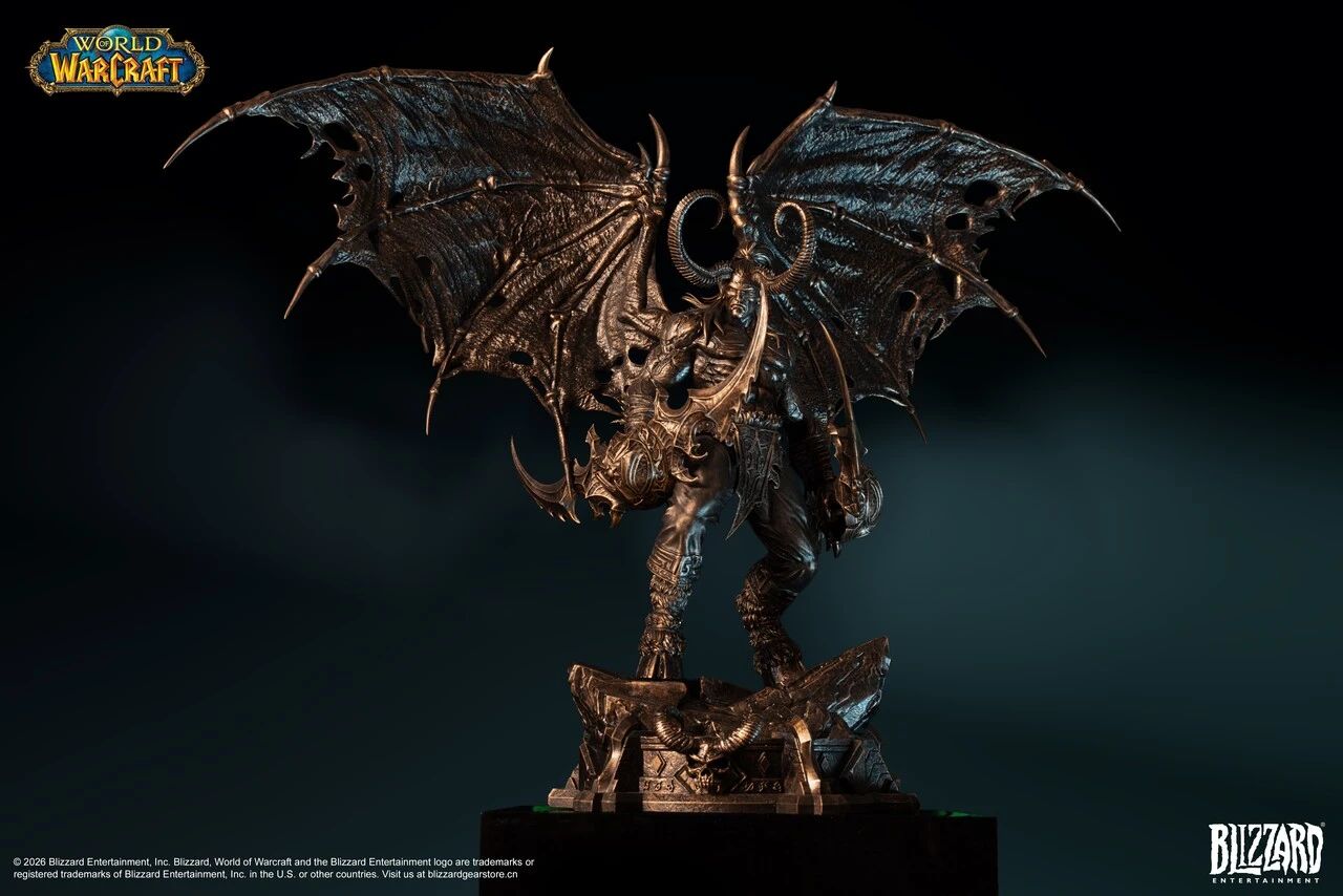 Illidan Stormrage - World of Warcraft [Bronze-Colored] 1/10 