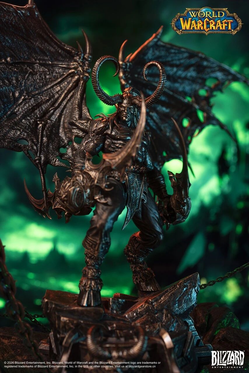 Illidan Stormrage - World of Warcraft [Bronze-Colored] 1/10 