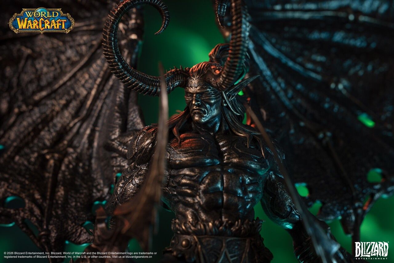 Illidan Stormrage - World of Warcraft [Bronze-Colored] 1/10 
