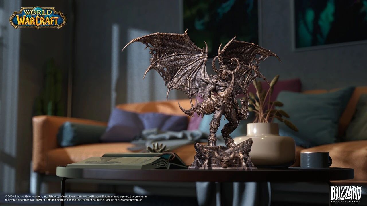 Illidan Stormrage - World of Warcraft [Bronze-Colored] 1/10 