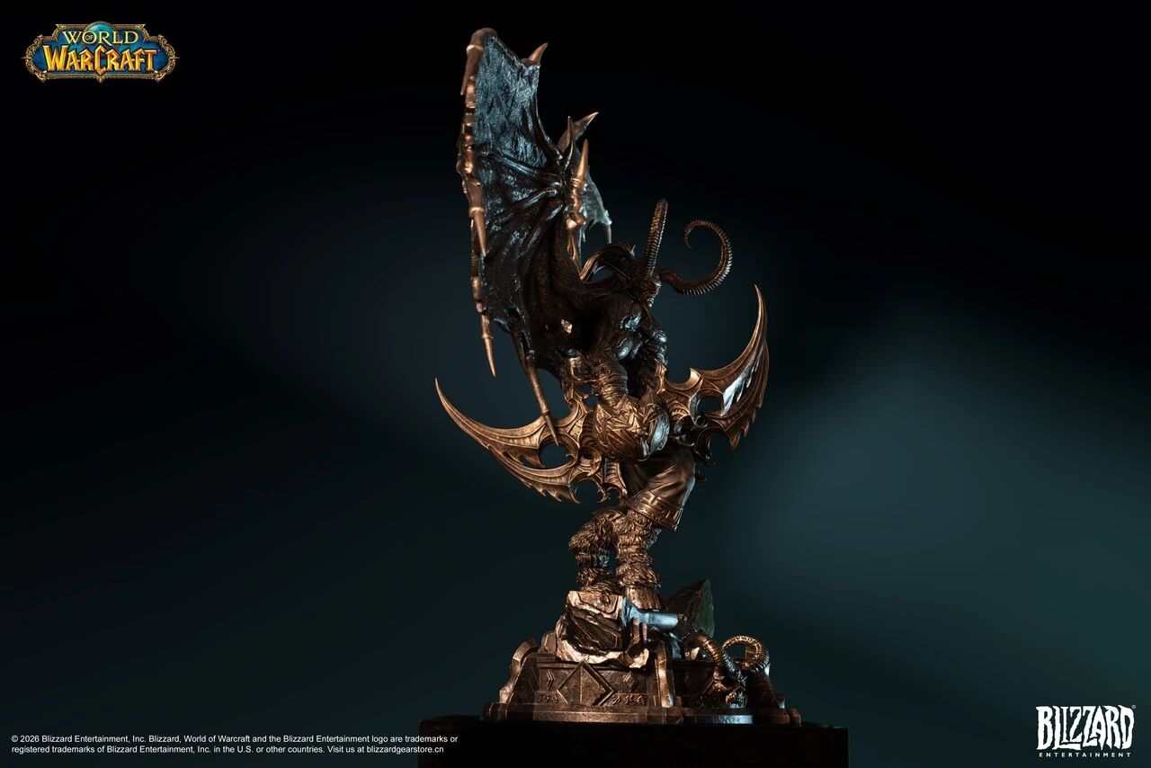 Illidan Stormrage - World of Warcraft [Bronze-Colored] 1/10 