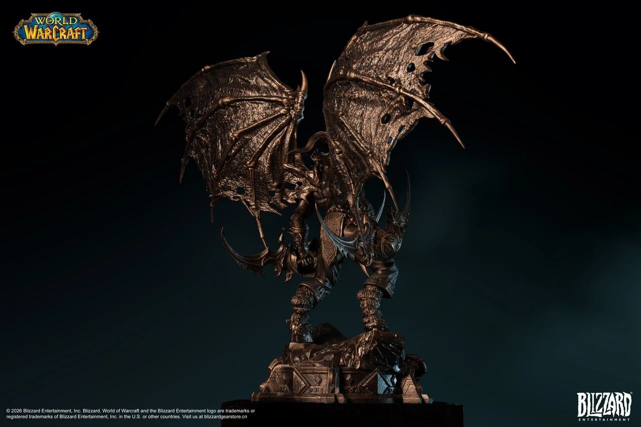 Illidan Stormrage - World of Warcraft [Bronze-Colored] 1/10 