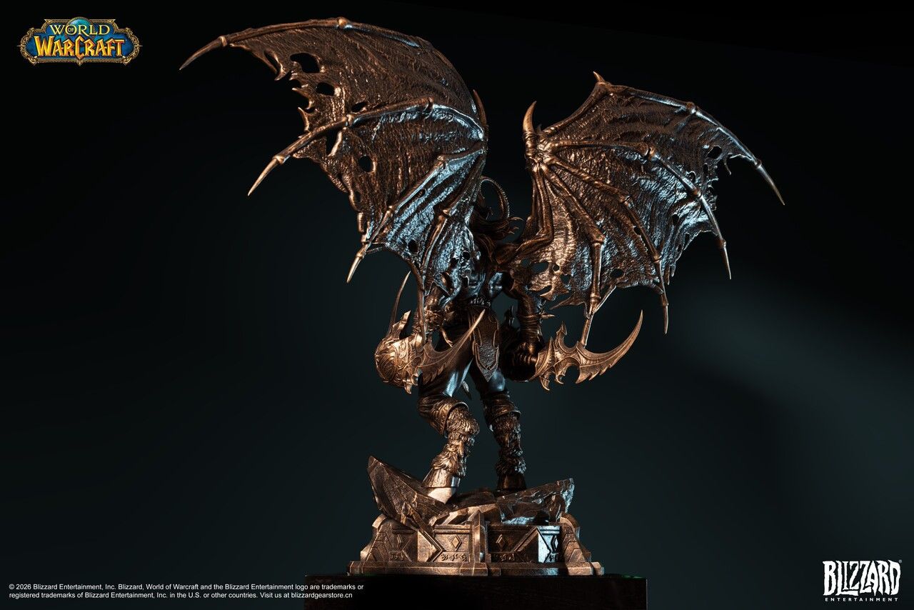 Illidan Stormrage - World of Warcraft [Bronze-Colored] 1/10 