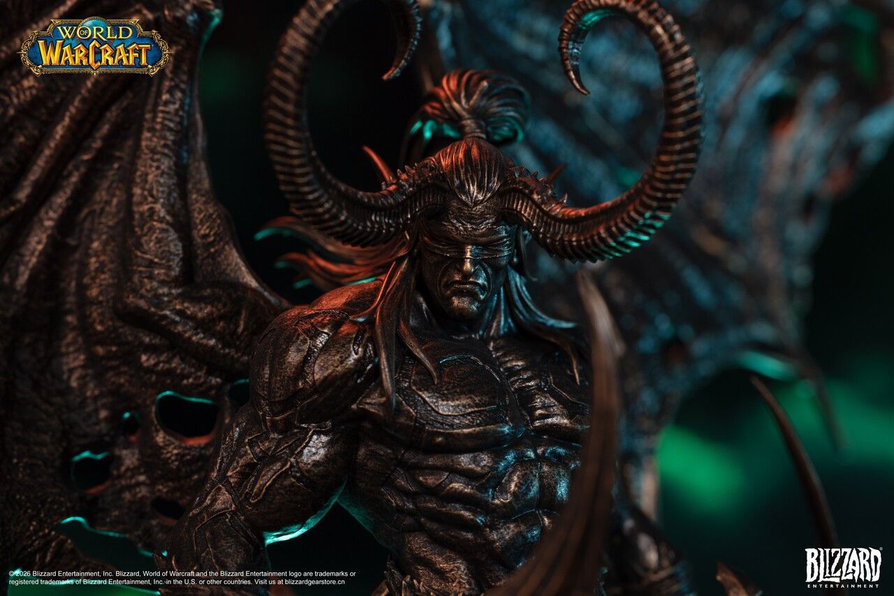 Illidan Stormrage - World of Warcraft [Bronze-Colored] 1/10 