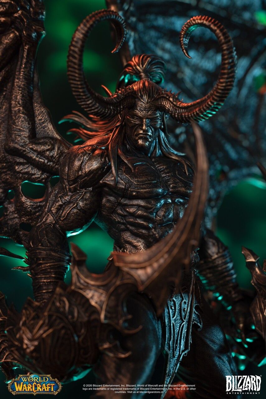 Illidan Stormrage - World of Warcraft [Bronze-Colored] 1/10 