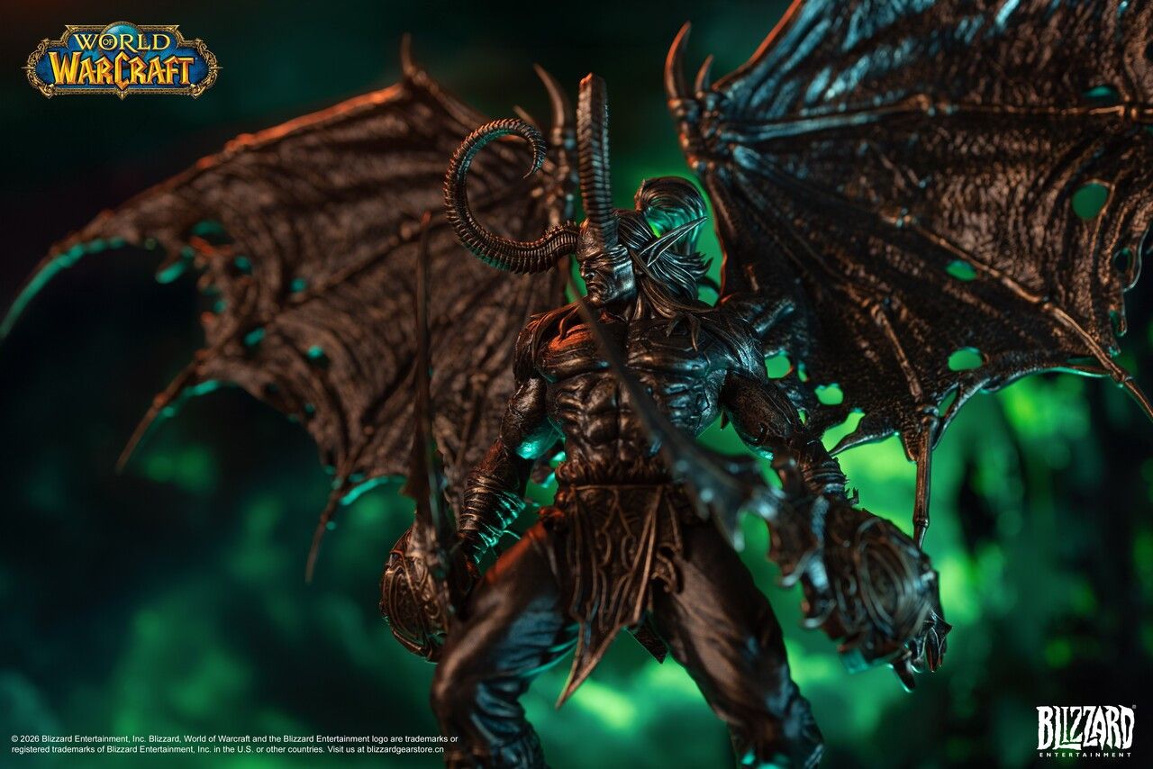 Illidan Stormrage - World of Warcraft [Bronze-Colored] 1/10 
