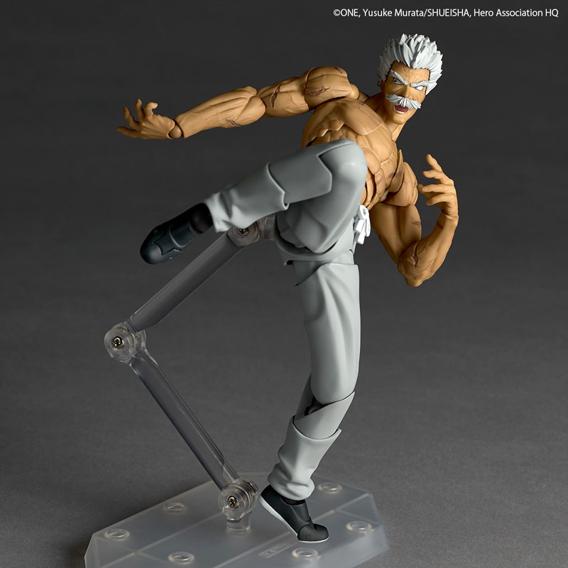 Revoltech Amazing Yamaguchi One-Punch Man Silver Fang
