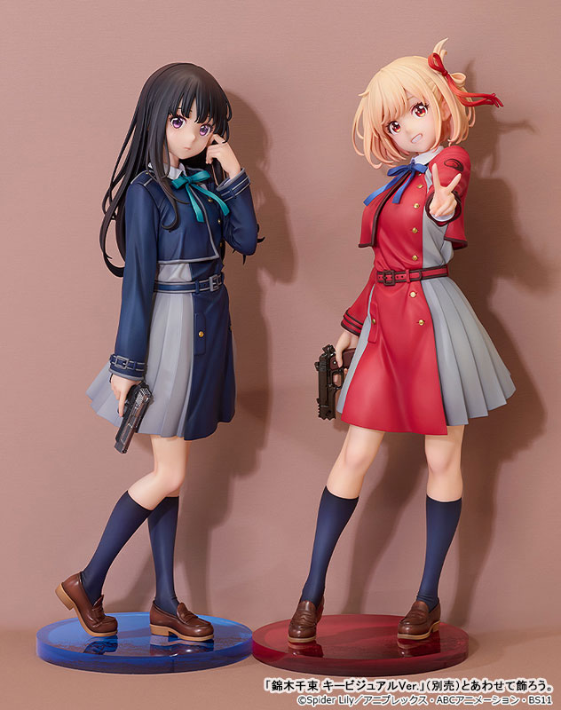 Lycoris Recoil : Key Visual Ver Chisato Nishikigi & Takina Inoue 1/6 