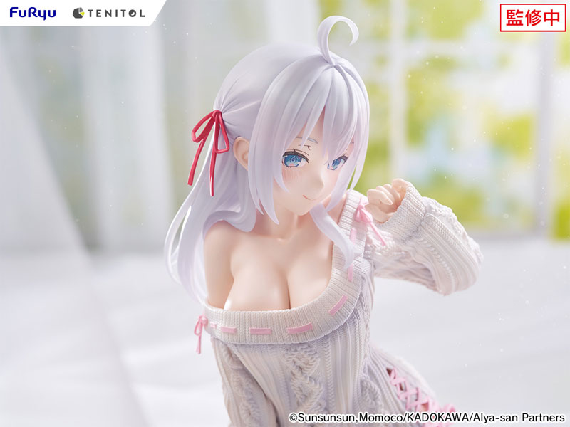 TENITOL BIG Noodle Stopper Figure Alya Sometimes Hides Her Feelings in Russian Alya Knitwear ver