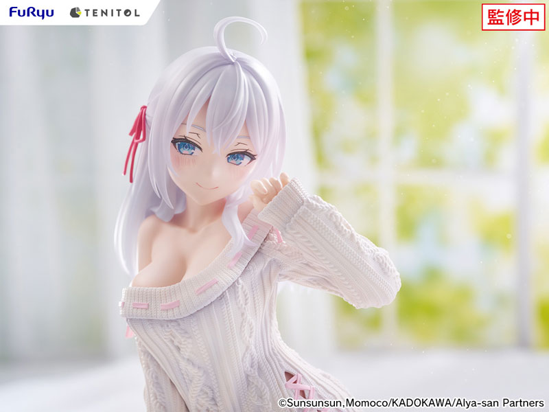 TENITOL BIG Noodle Stopper Figure Alya Sometimes Hides Her Feelings in Russian Alya Knitwear ver